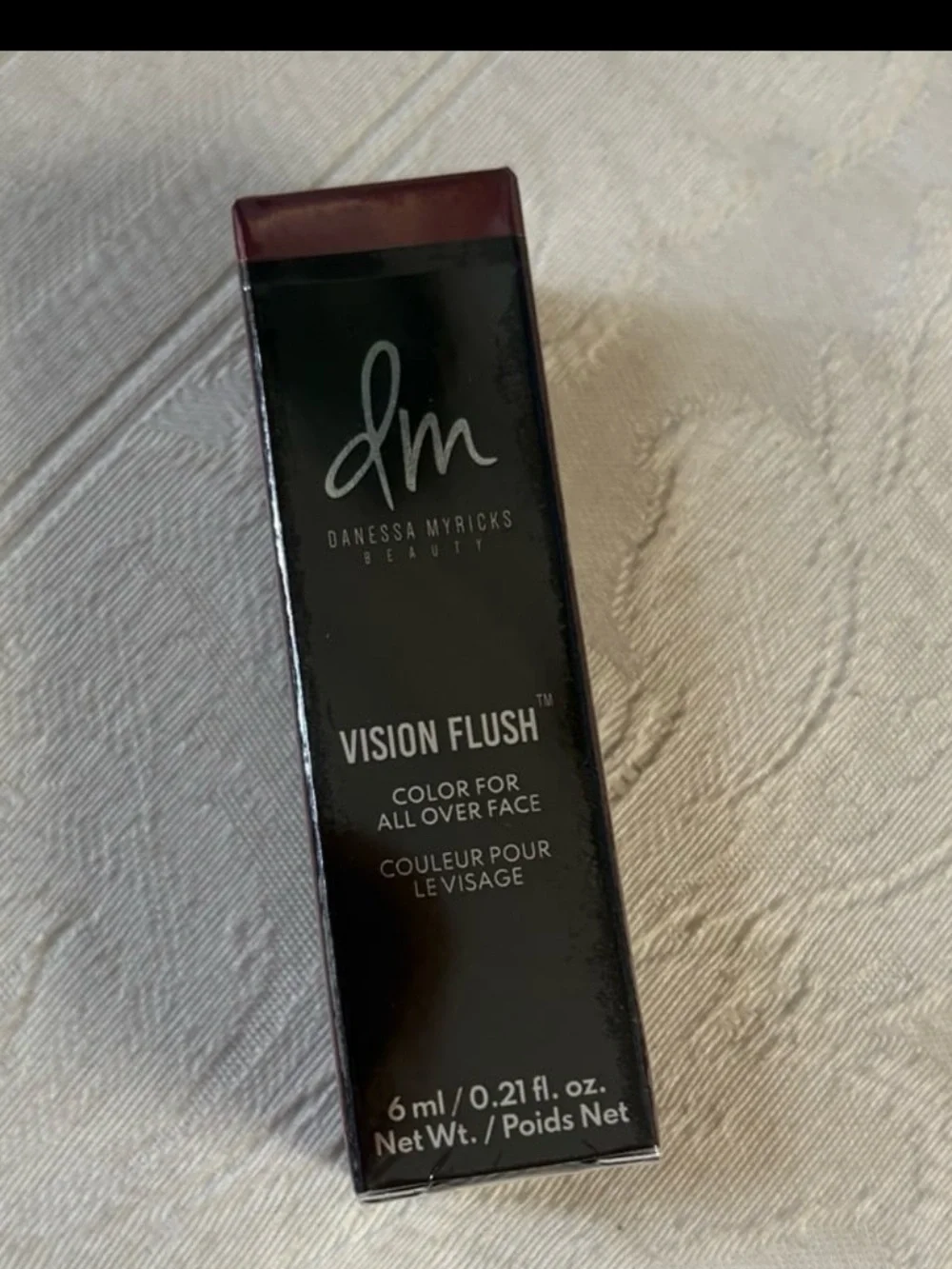 Danessa Myricks Beauty Vision Flush Liquid Blush & Lipstick - Black Cherry BNIB